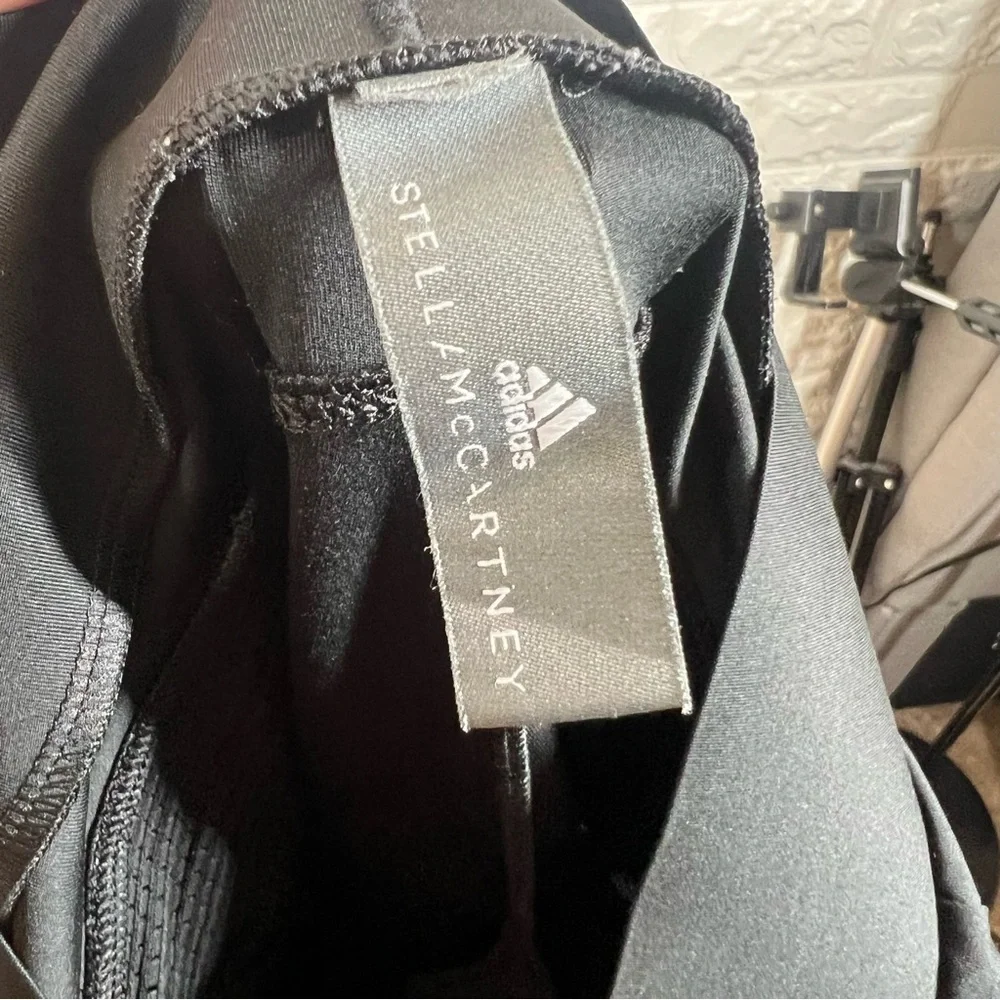 ADIDAS X STELLA MCCARTHY Black Athletic Leggings | small - Picture 4 of 4